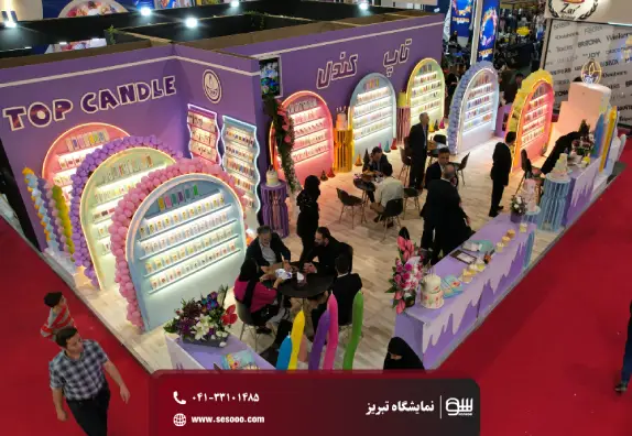 خدمات نمایشگاهی تبریز و غرفه‌سازی حرفه‌ای